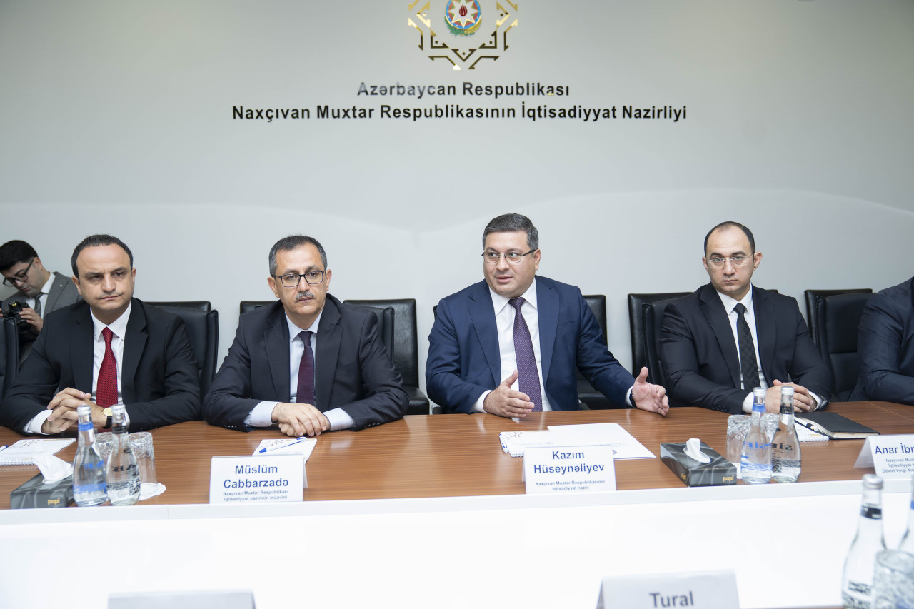 NAXÇIVAN MUXTAR RESPUBLİKASI İQTİSADİYYAT NAZİRLİYİNDƏ “MARSOL GROUP” PARTNYORLARI İLƏ GÖRÜŞ KEÇİRİLİB