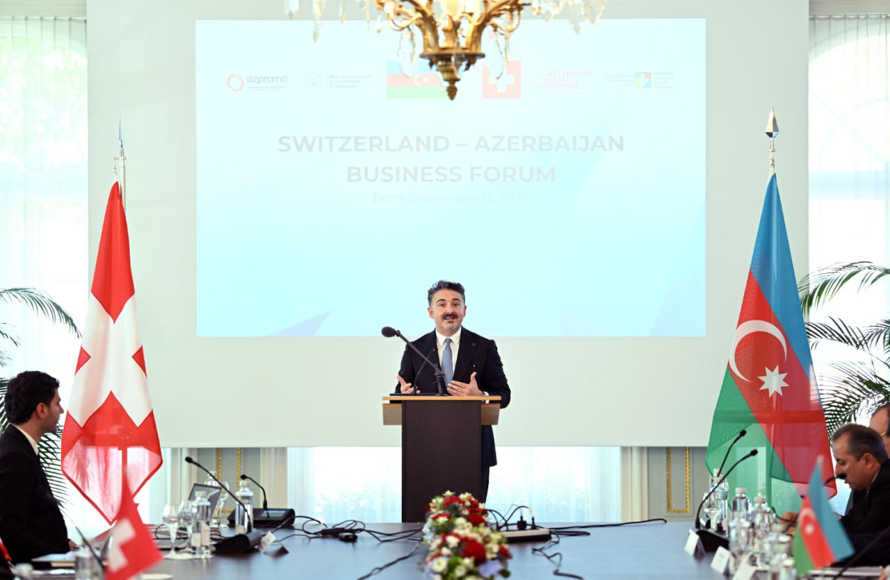 İSVEÇRƏ–AZƏRBAYCAN BİZNES FORUMU KEÇİRİLİB