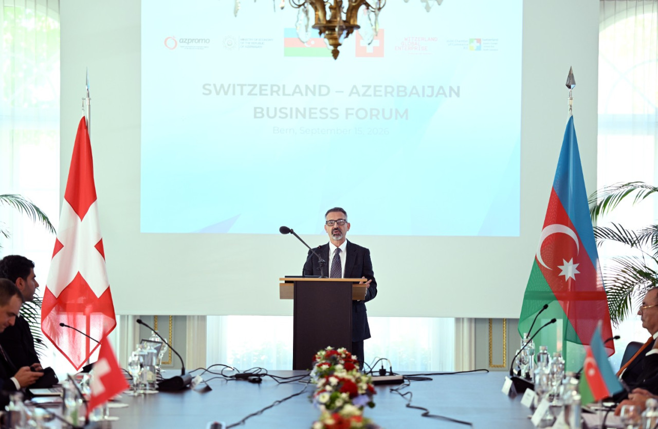 İSVEÇRƏ–AZƏRBAYCAN BİZNES FORUMU KEÇİRİLİB