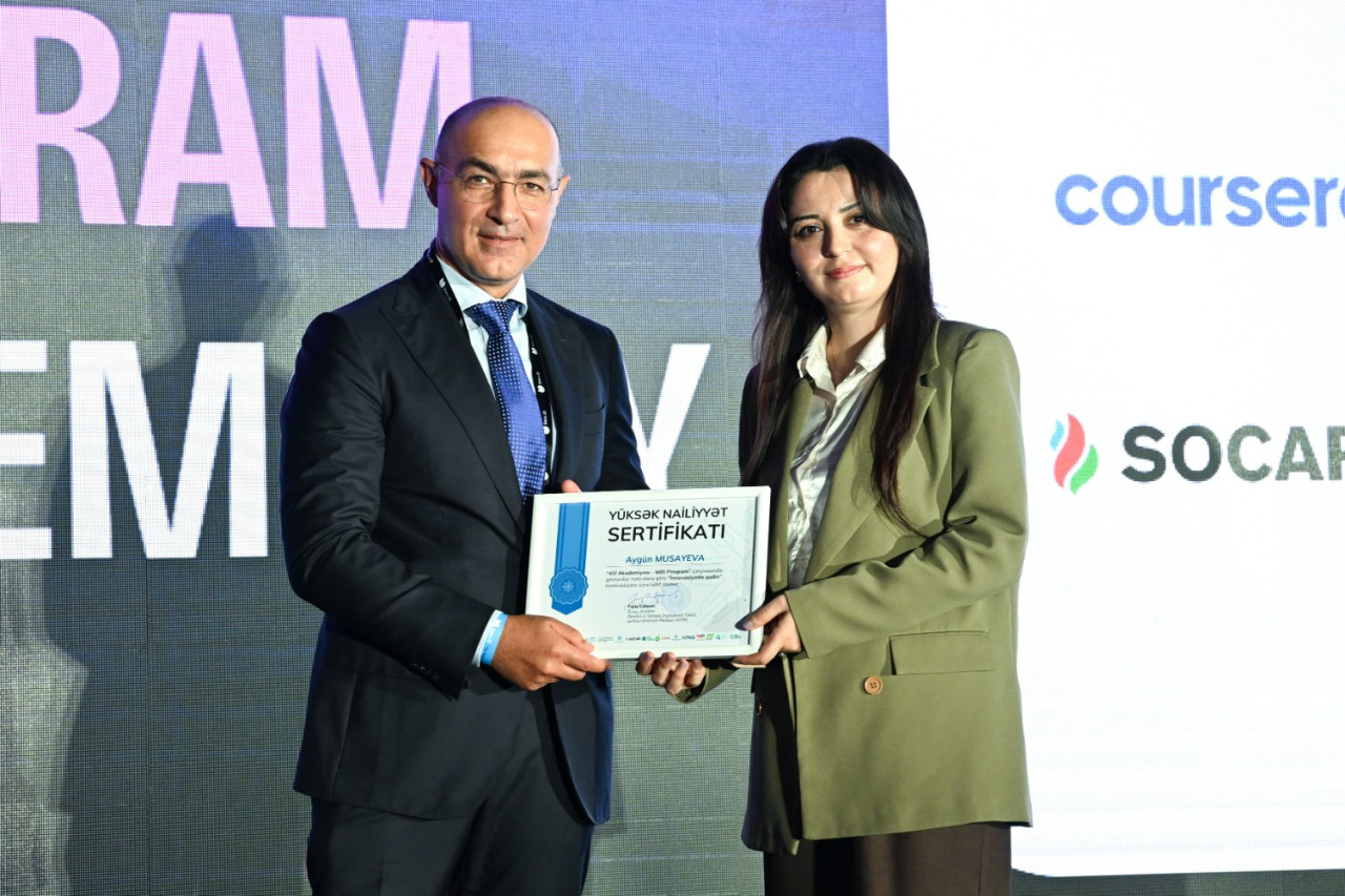 “BAKU ID 2026” ÇƏRÇİVƏSİNDƏ “4Sİ AKADEMİYASI – MİLLİ PROQRAM” İŞTİRAKÇILARI MÜKAFATLANDIRILIB