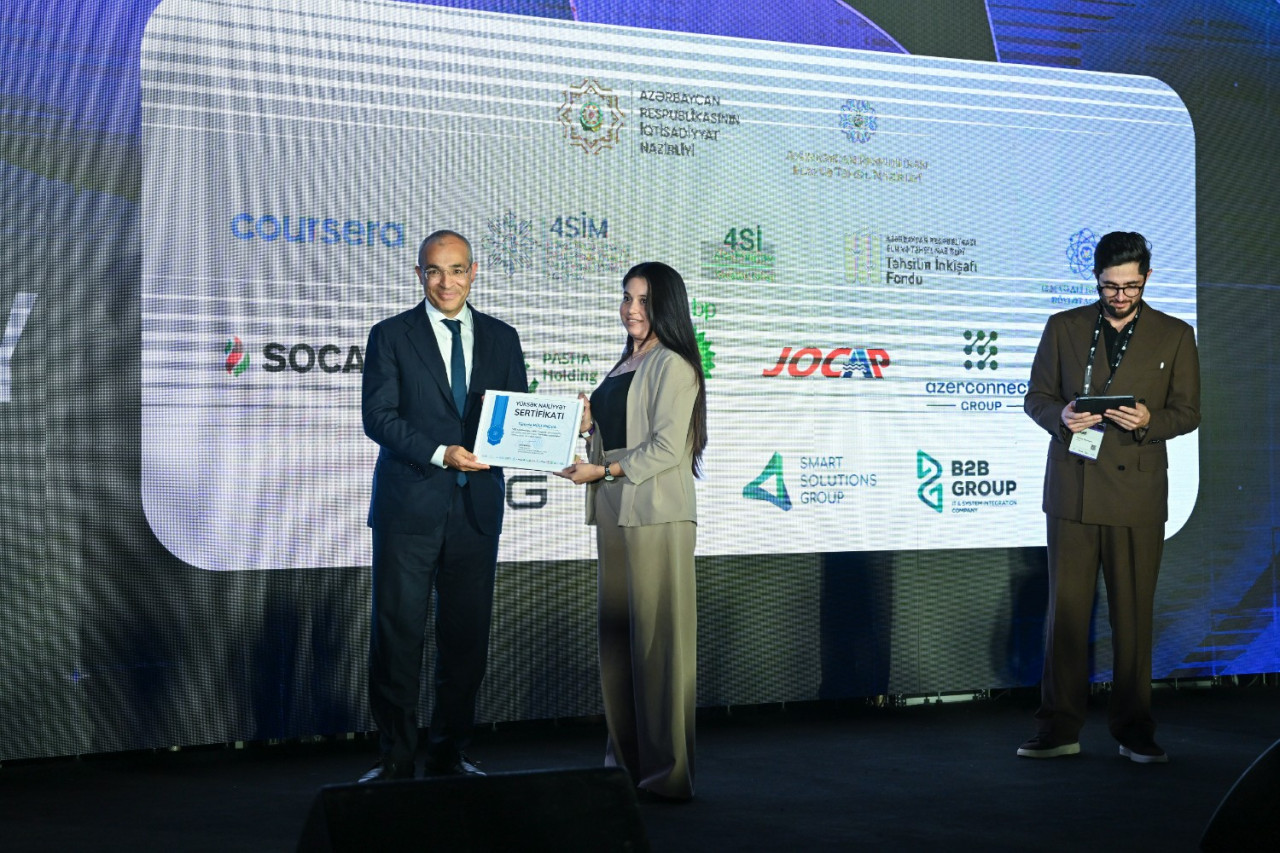 “BAKU ID 2026” ÇƏRÇİVƏSİNDƏ “4Sİ AKADEMİYASI – MİLLİ PROQRAM” İŞTİRAKÇILARI MÜKAFATLANDIRILIB