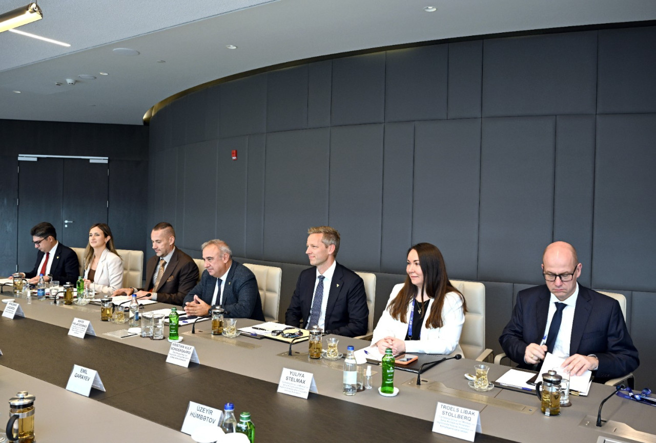 “CARLSBERG GROUP” İLƏ İÇKİ SƏNAYESİNİN İNKİŞAFI ÜZRƏ STRATEJİ TƏRƏFDAŞLIQ MÜZAKİRƏ EDİLİB