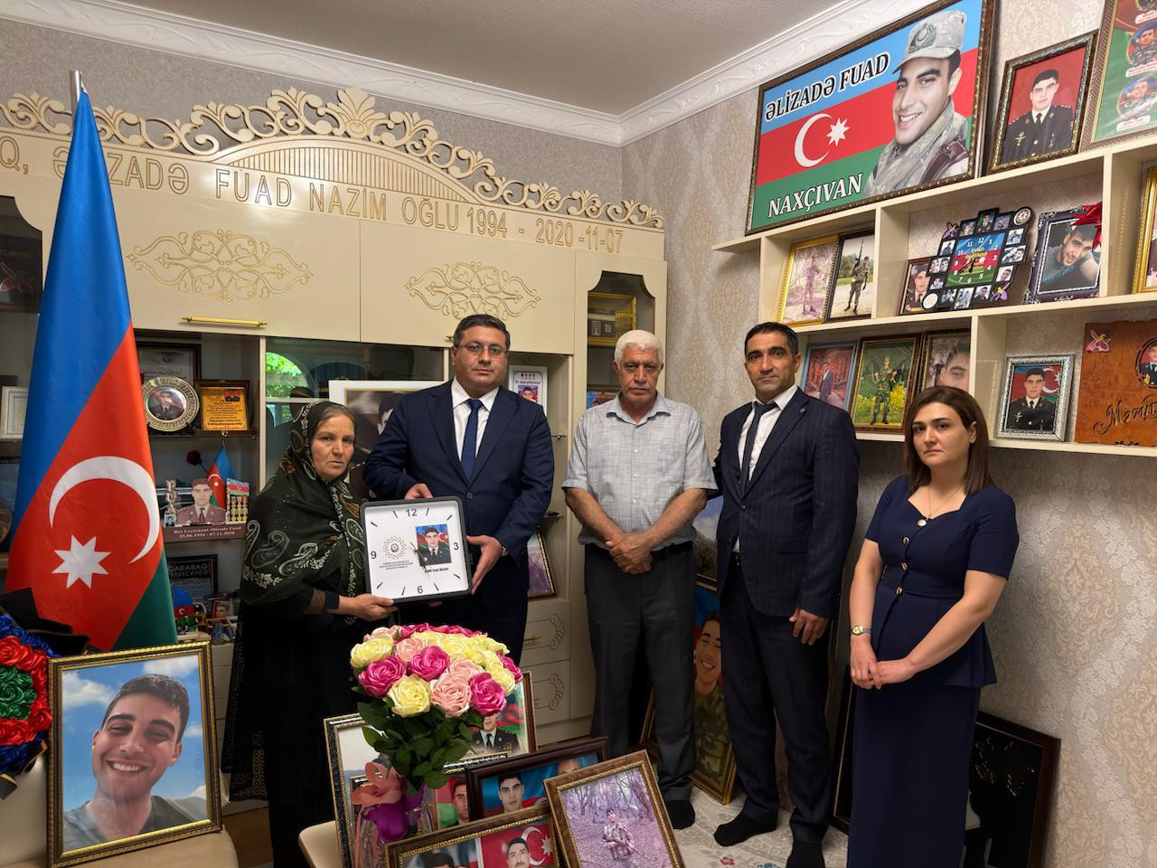 ŞƏHİD AİLƏLƏRİ İLƏ GÖRÜŞLƏR KEÇİRİLİB
