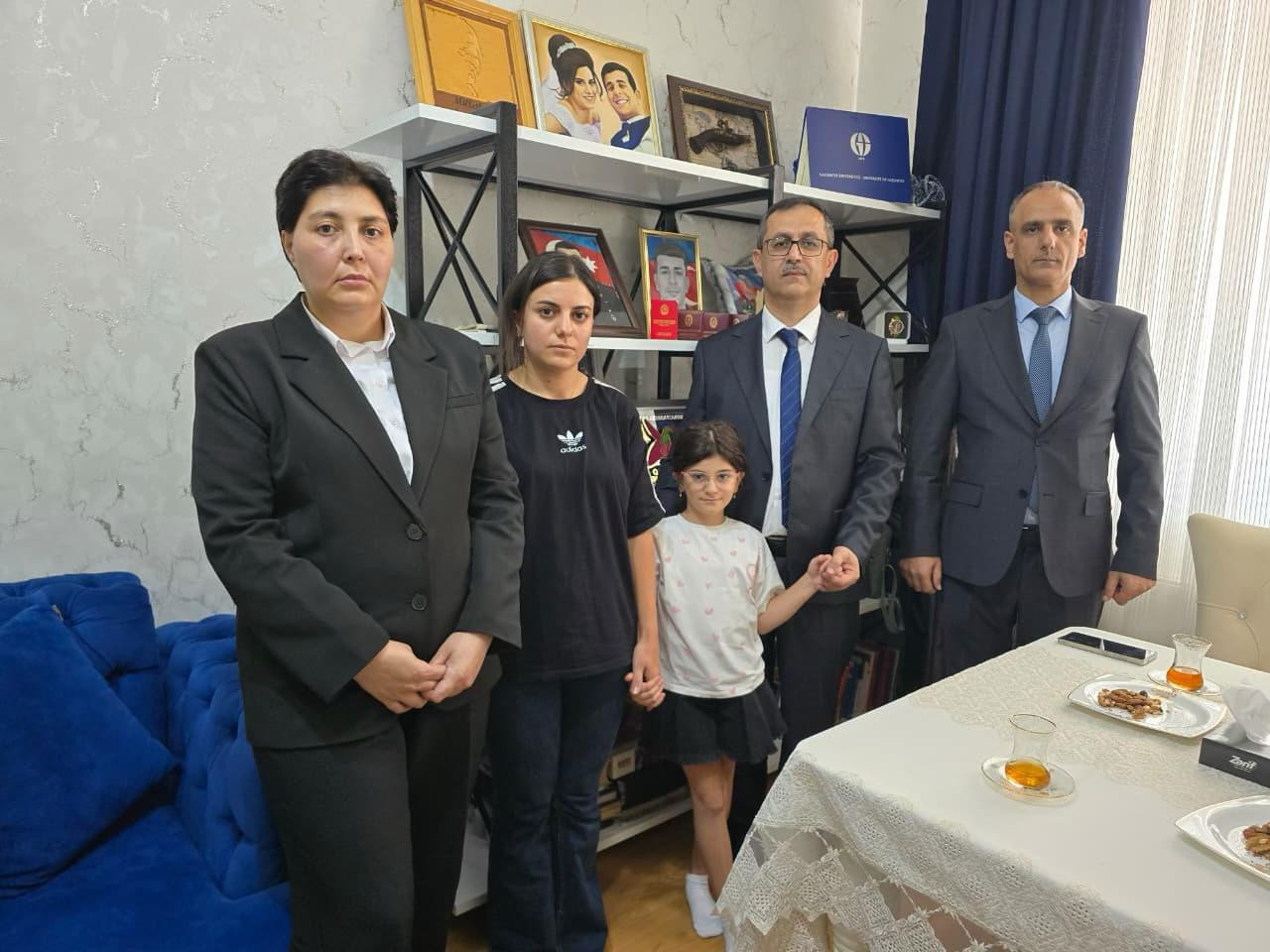 ŞƏHİD AİLƏLƏRİ İLƏ GÖRÜŞLƏR KEÇİRİLİB