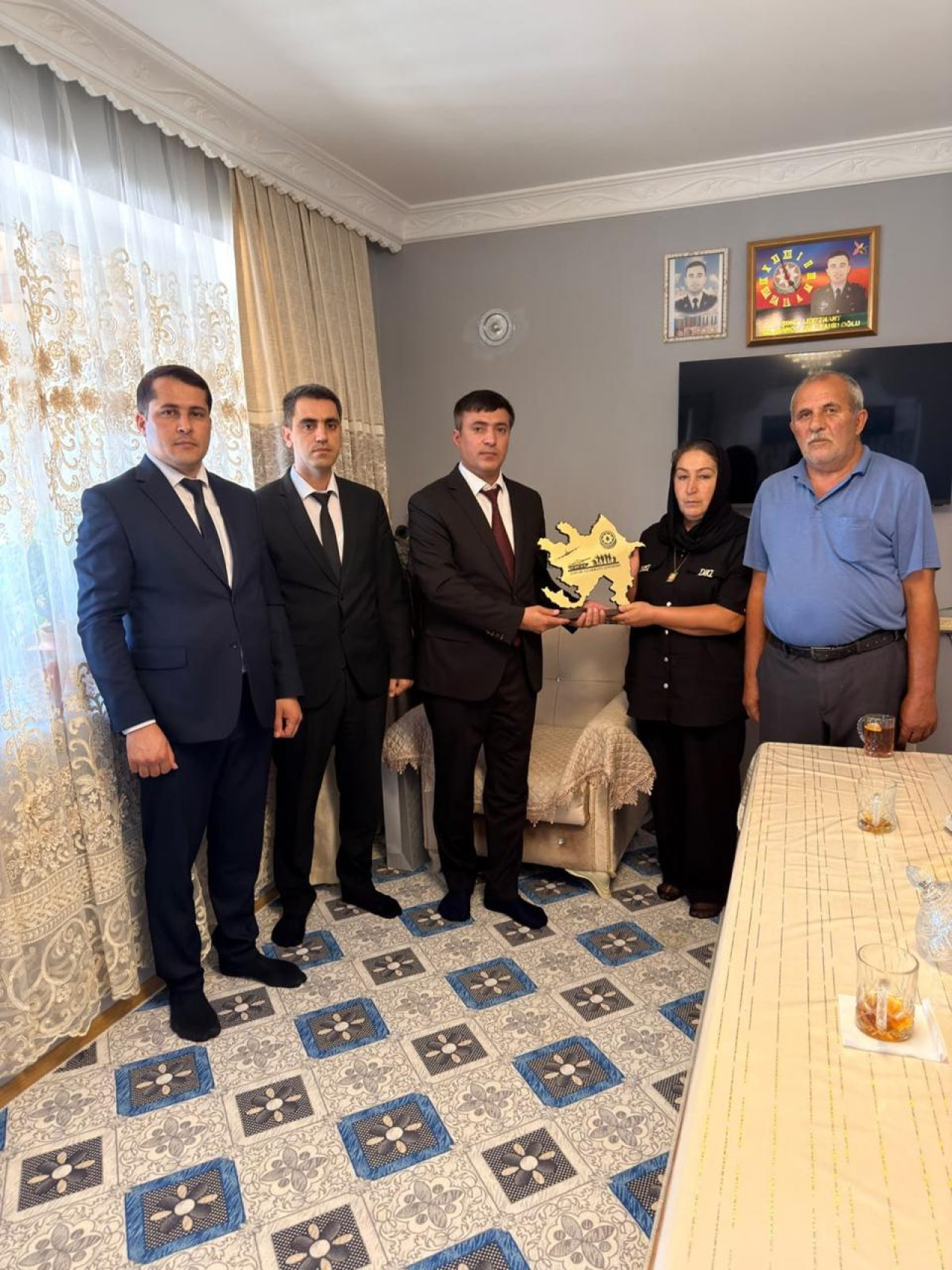ŞƏHİD AİLƏLƏRİ İLƏ GÖRÜŞLƏR KEÇİRİLİB