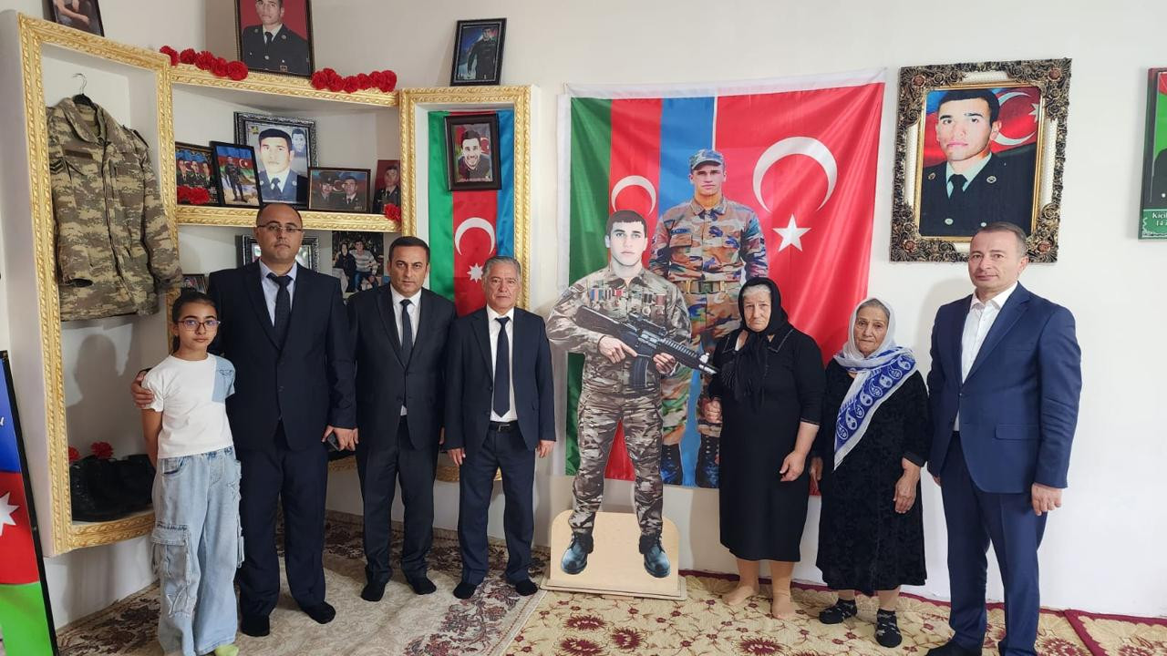 ŞƏHİD AİLƏLƏRİ İLƏ GÖRÜŞLƏR KEÇİRİLİB