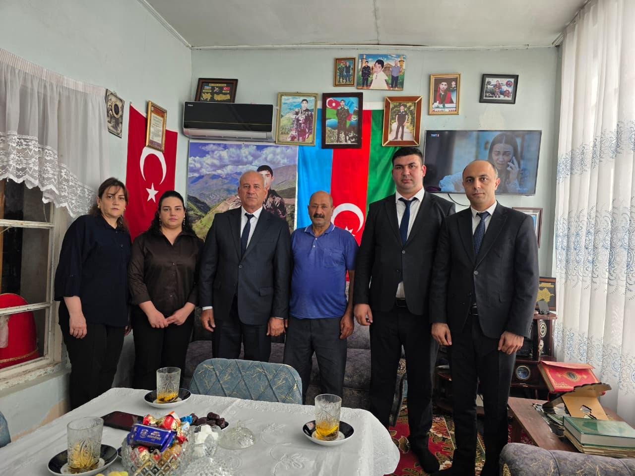 ŞƏHİD AİLƏLƏRİ İLƏ GÖRÜŞLƏR KEÇİRİLİB