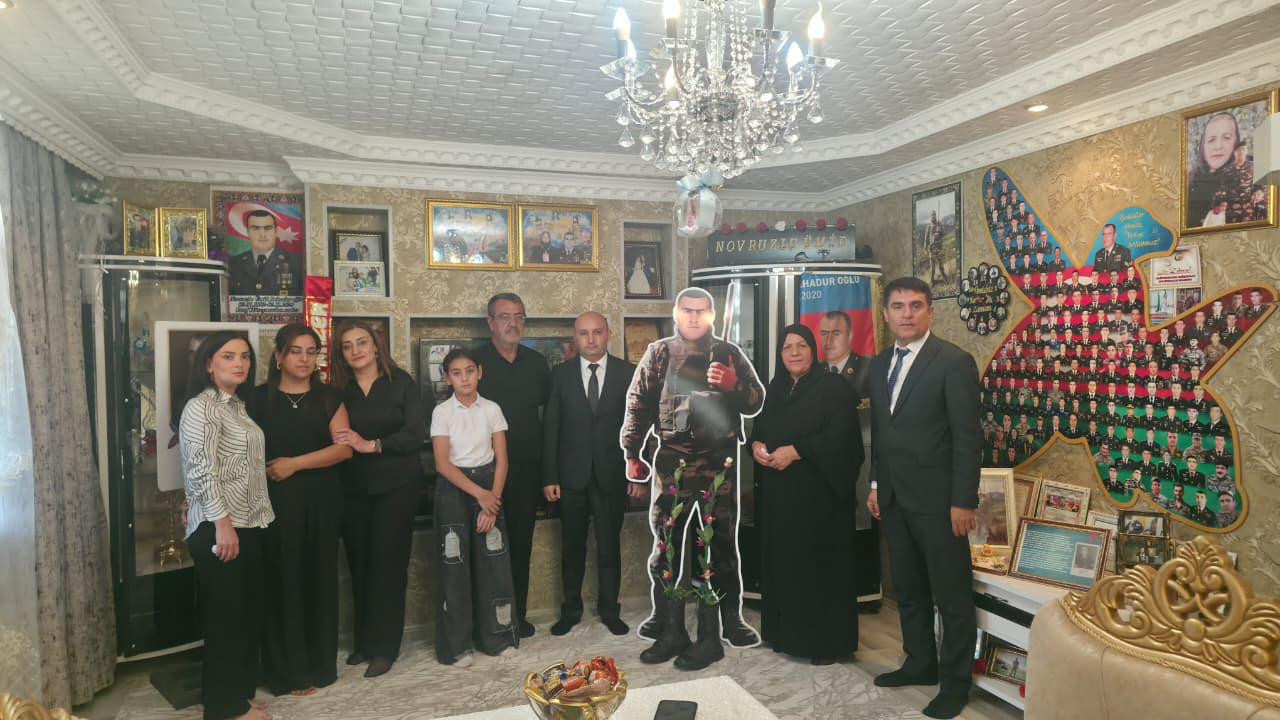 ŞƏHİD AİLƏLƏRİ İLƏ GÖRÜŞLƏR KEÇİRİLİB