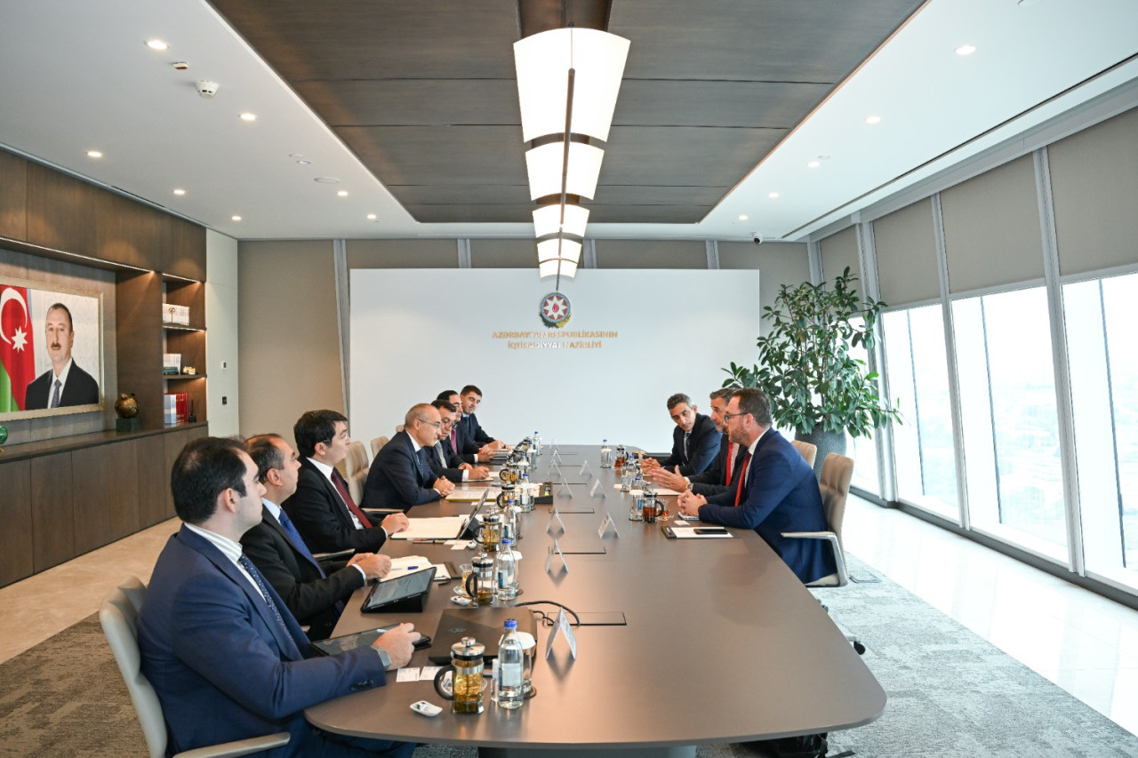 “C. STEİNWEG GROUP” ŞİRKƏTİ İLƏ ƏMƏKDAŞLIQ İMKANLARI MÜZAKİRƏ EDİLİB