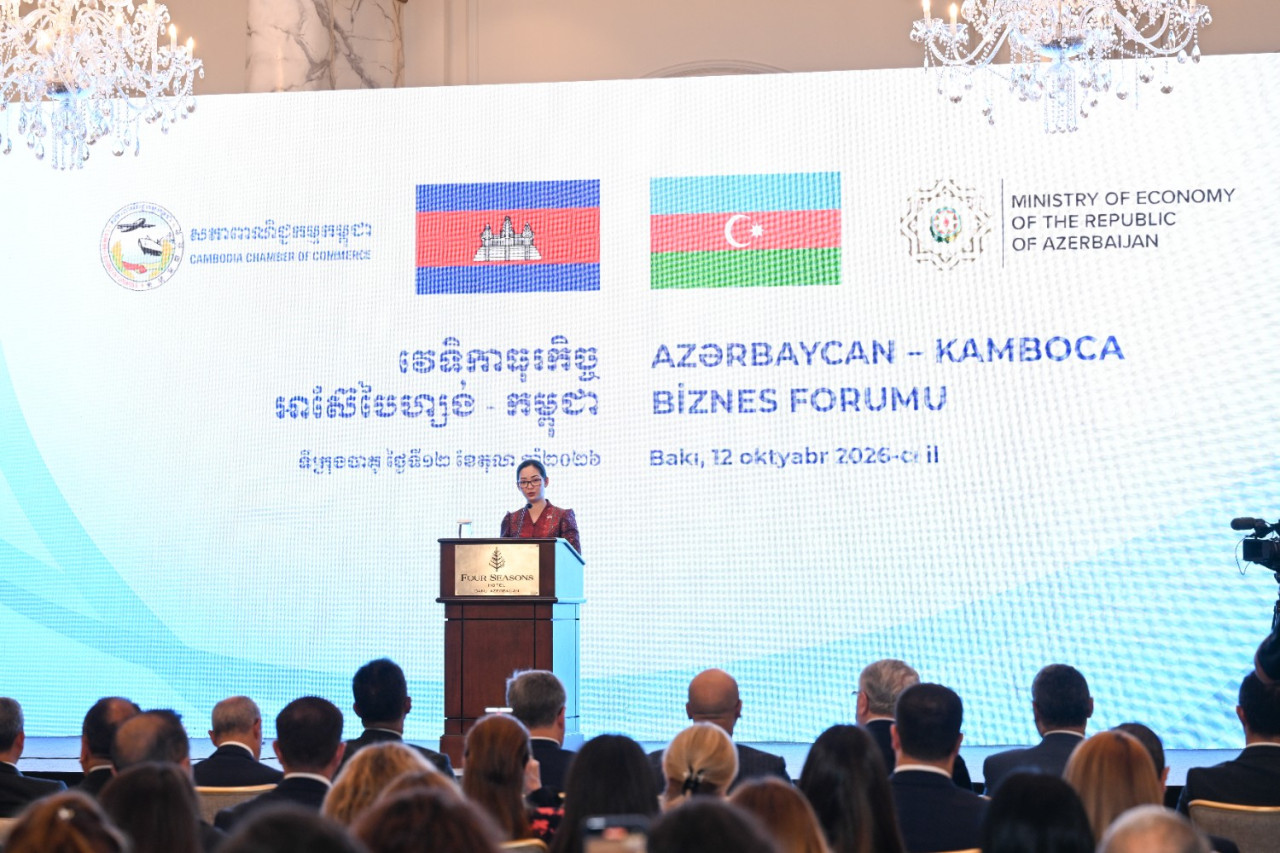 AZƏRBAYCAN–KAMBOCA BİZNES FORUMU KEÇİRİLİB